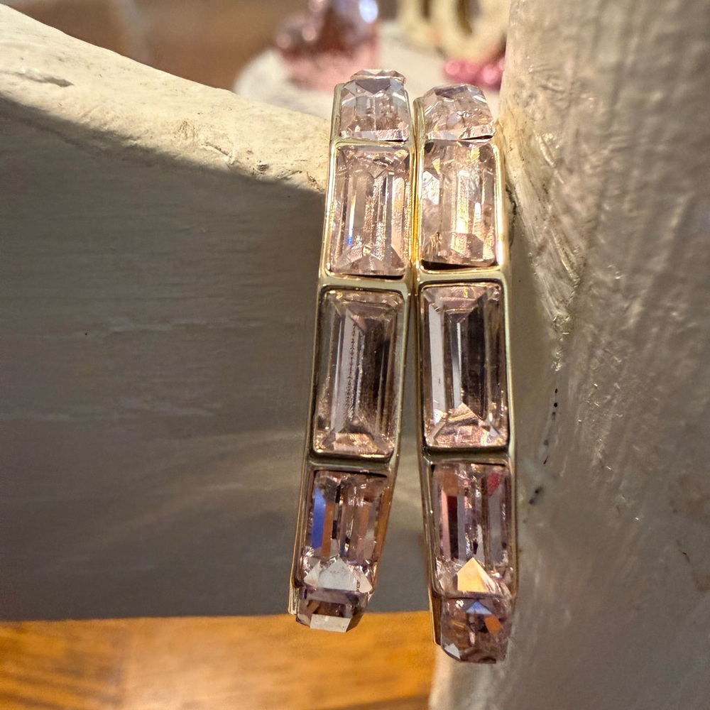 Michelle McDowell - Kora Earrings Blush Crystal